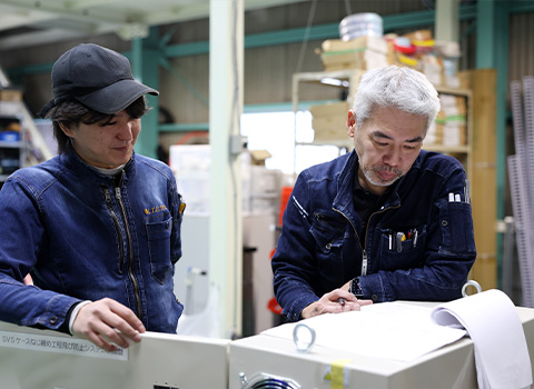 仕事中